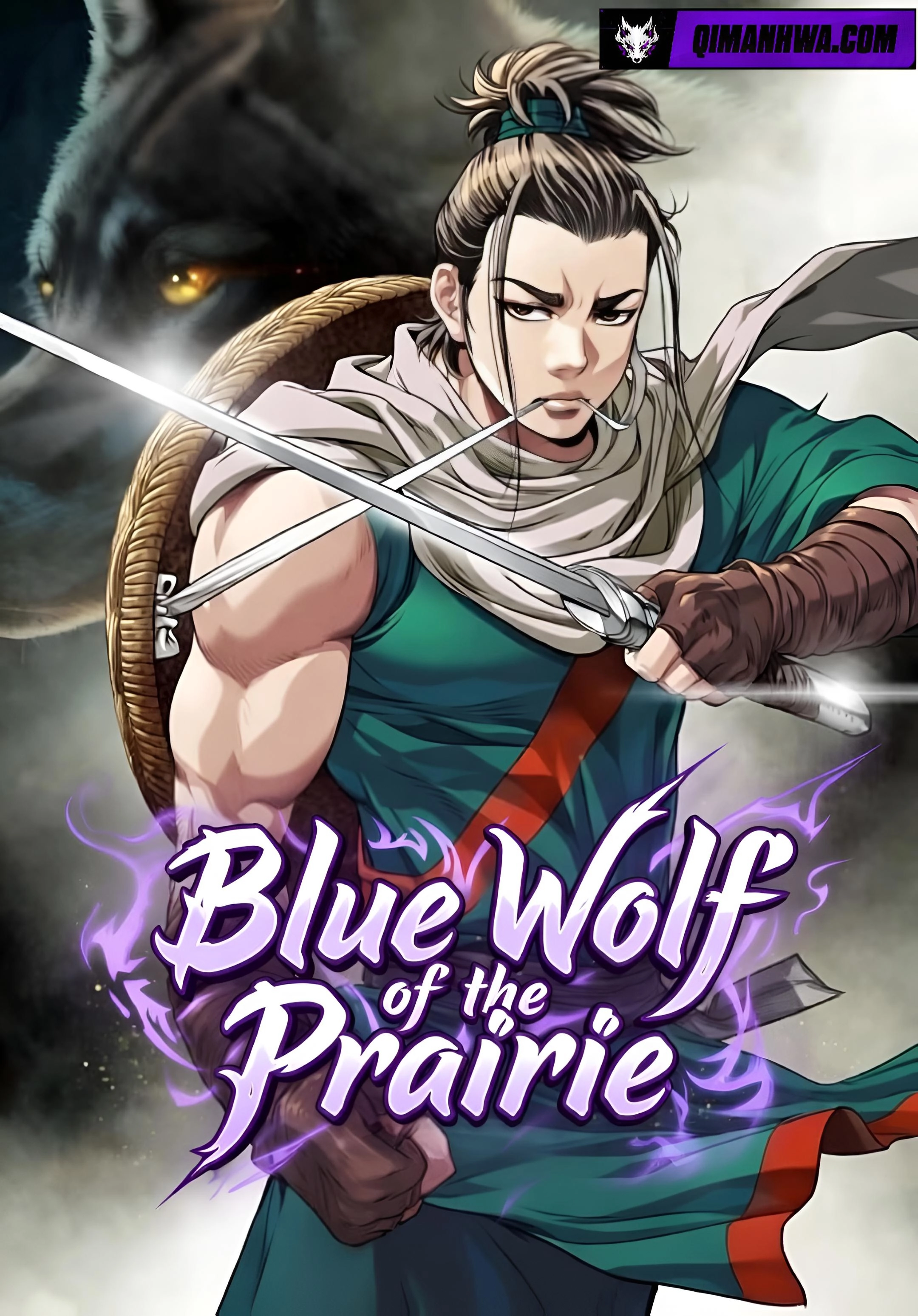 Blue Wolf of the Prairie